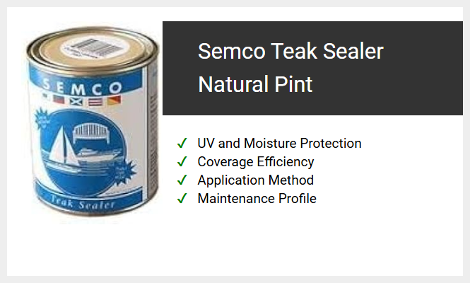 Semco Teak Sealer Natural Pint
