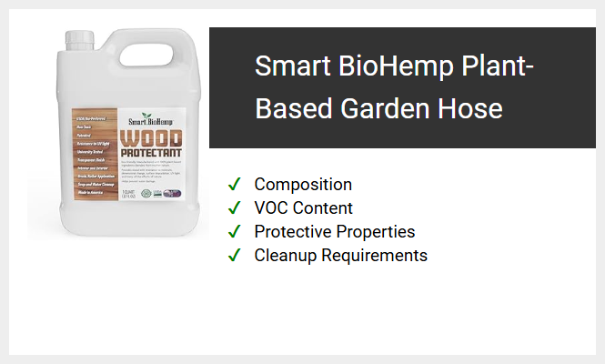 Smart BioHemp Plant-Based Garden Hose