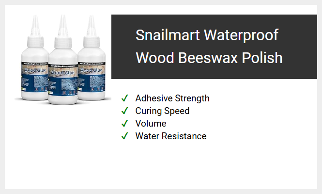 Snailmart Waterproof Wood Beeswax Polish