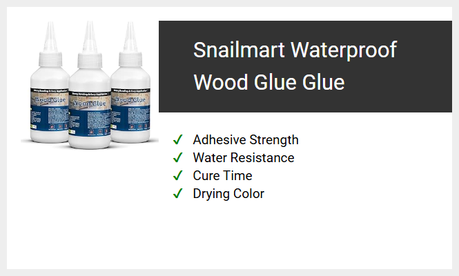 Snailmart Waterproof Wood Glue Glue