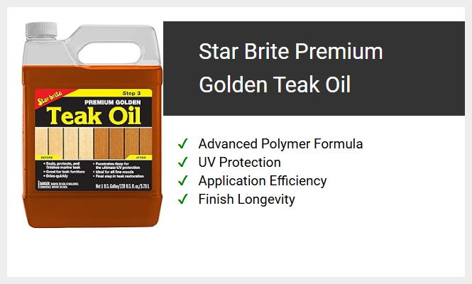 Star Brite Premium Golden Teak Oil