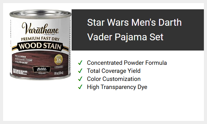 Star Wars Men's Darth Vader Pajama Set