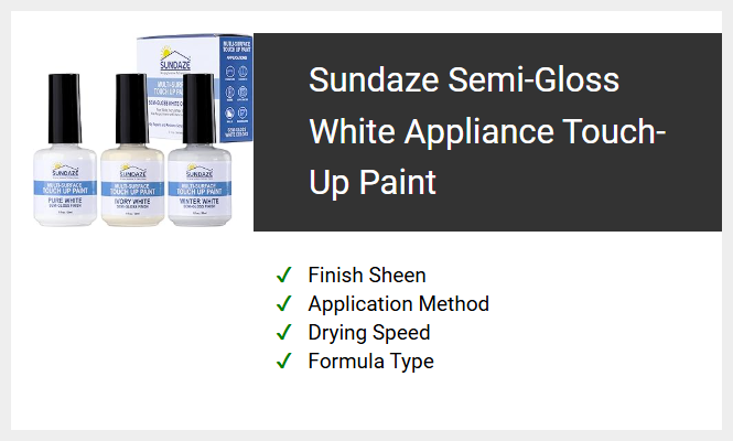 Sundaze Semi-Gloss White Appliance Touch-Up Paint