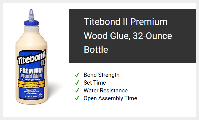 Titebond II Premium Wood Glue, 32-Ounce Bottle