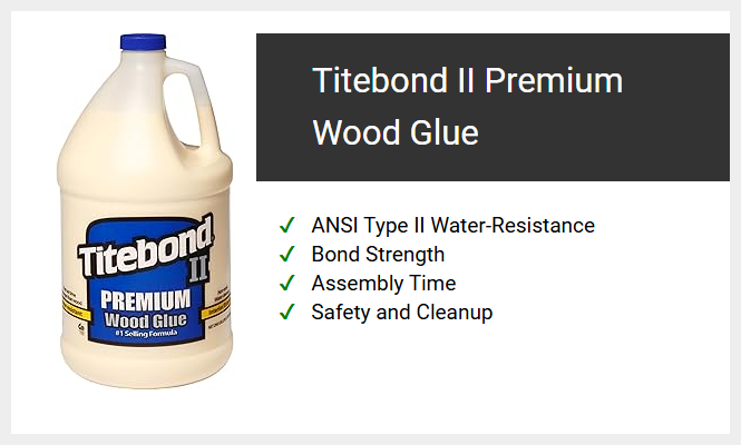 Titebond II Premium Wood Glue
