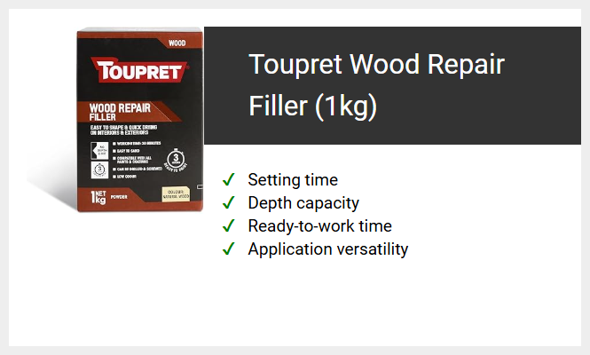 Toupret Wood Repair Filler (1kg)