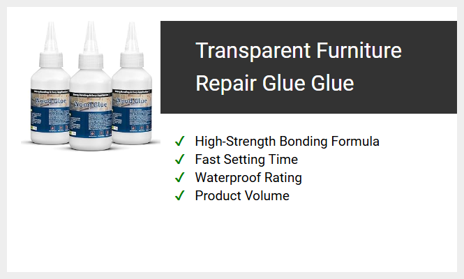 Transparent Furniture Repair Glue Glue