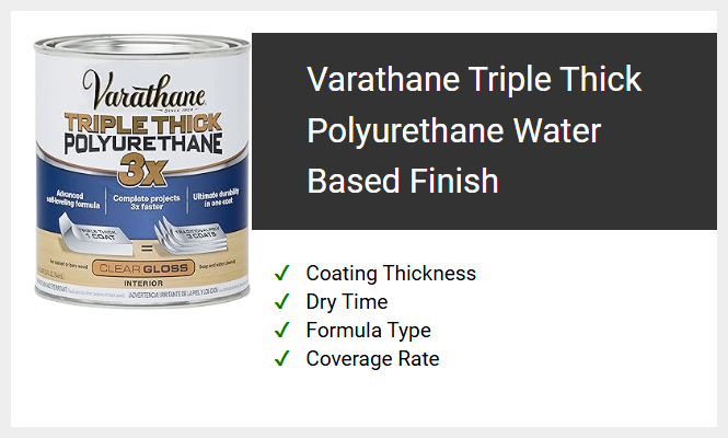 Varathane Triple Thick Polyurethane Water Based Finish