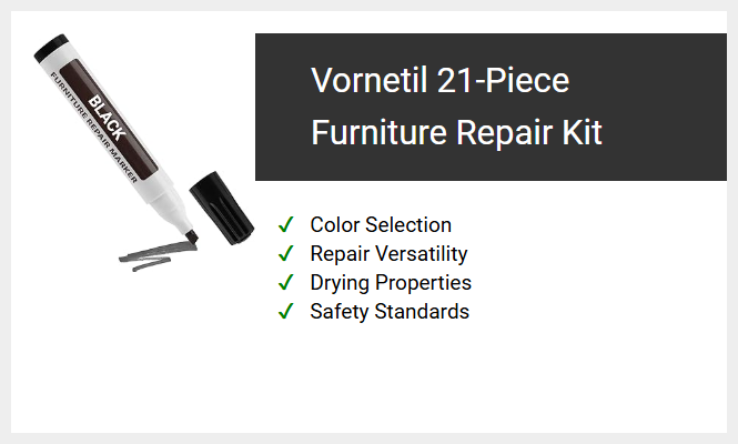 Vornetil 21-Piece Furniture Repair Kit