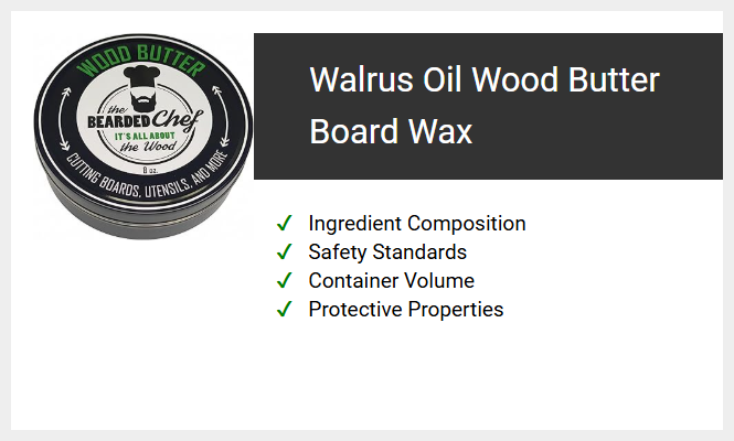 Walrus Oil Wood Butter Board Wax
