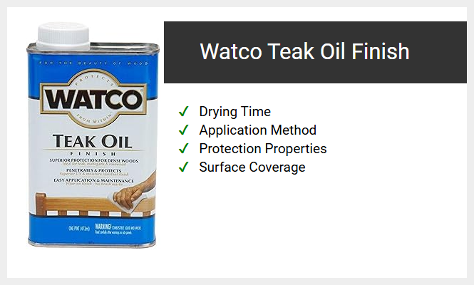 Watco Teak Oil Finish