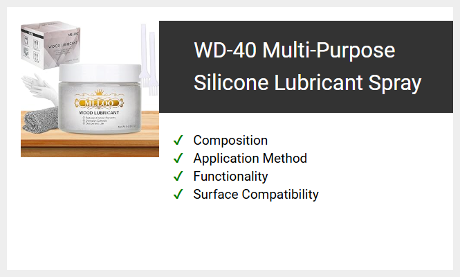 WD-40 Multi-Purpose Silicone Lubricant Spray