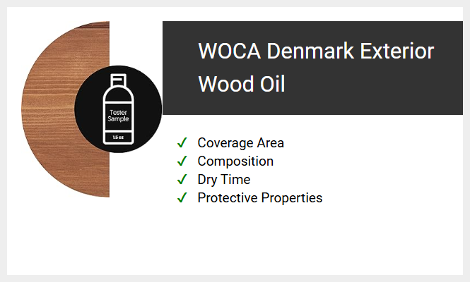 WOCA Denmark Exterior Wood Oil