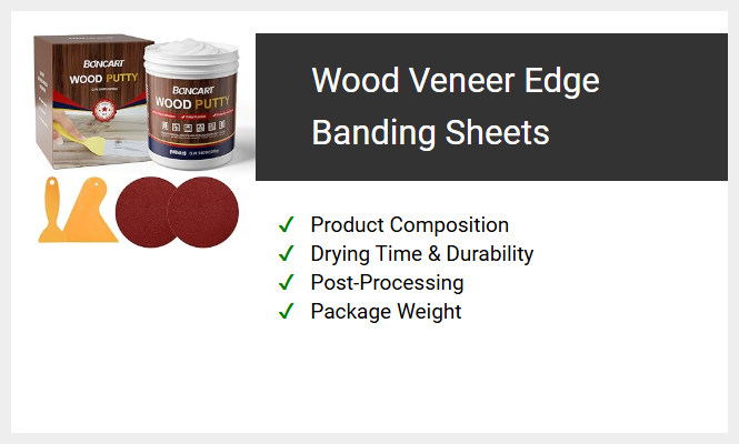 Wood Veneer Edge Banding Sheets