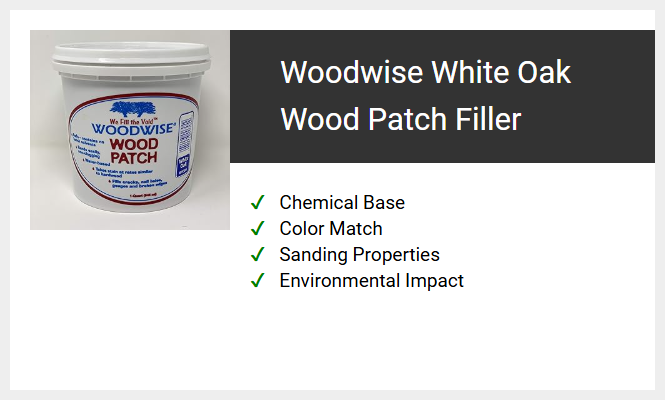 Woodwise White Oak Wood Patch Filler