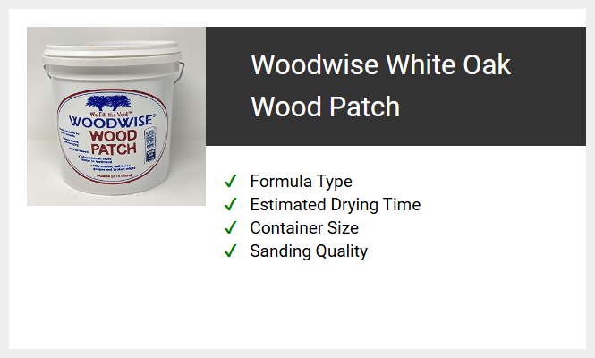 Woodwise White Oak Wood Patch