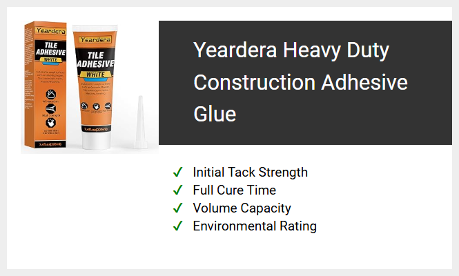 Yeardera Heavy Duty Construction Adhesive Glue
