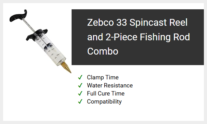 Zebco 33 Spincast Reel and 2-Piece Fishing Rod Combo