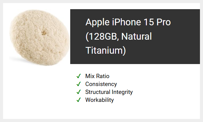 Apple iPhone 15 Pro (128GB, Natural Titanium)