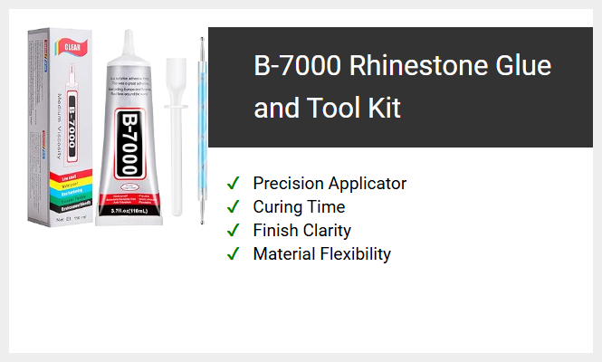 B-7000 Rhinestone Glue and Tool Kit