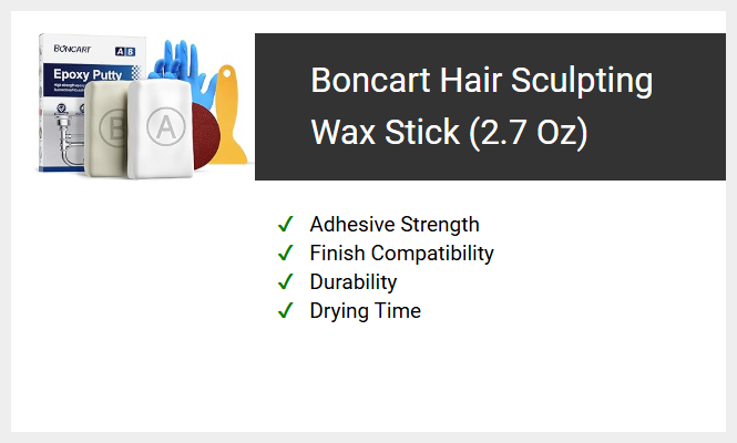 Boncart Hair Sculpting Wax Stick (2.7 Oz)