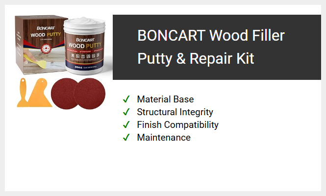 BONCART Wood Filler Putty & Repair Kit