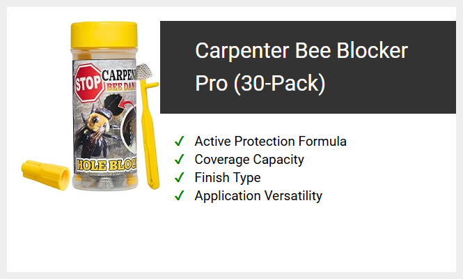 Carpenter Bee Blocker Pro (30-Pack)