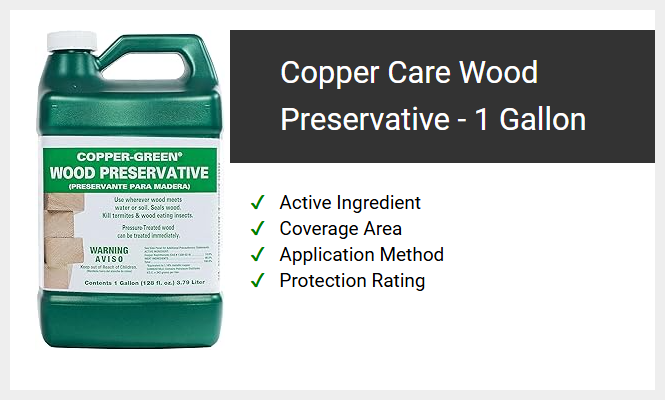Copper Care Wood Preservative - 1 Gallon