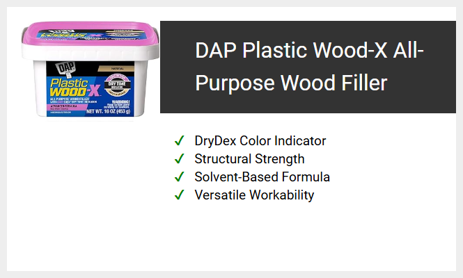 DAP Plastic Wood-X All-Purpose Wood Filler