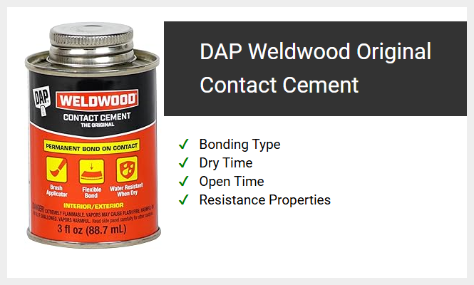 DAP Weldwood Original Contact Cement