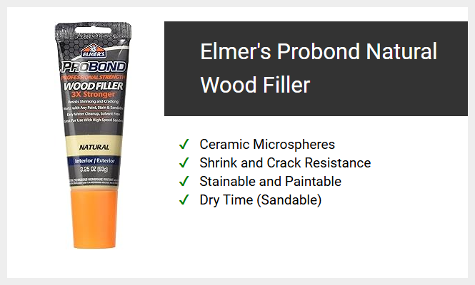 Elmer's Probond Natural Wood Filler