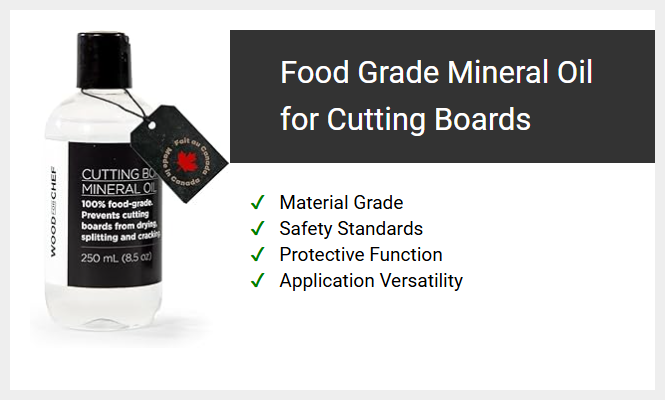 Food Grade Mineral Oil for Cutting Boards