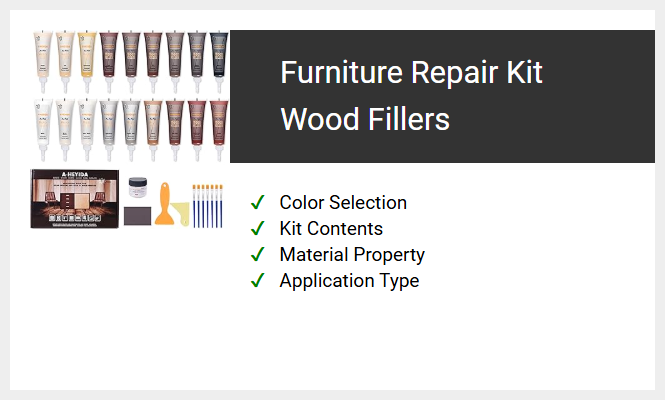 Furniture Repair Kit Wood Fillers