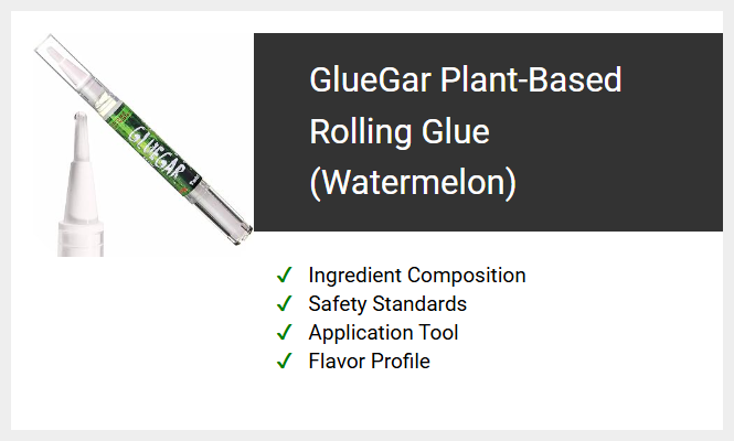 GlueGar Plant-Based Rolling Glue (Watermelon)