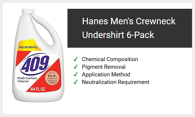 Hanes Men's Crewneck Undershirt 6-Pack