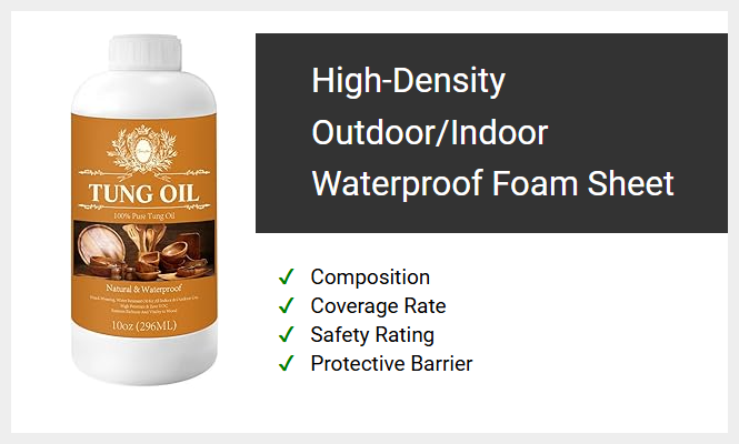 High-Density Outdoor/Indoor Waterproof Foam Sheet