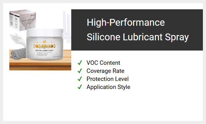 High-Performance Silicone Lubricant Spray