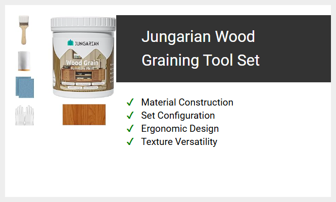 Jungarian Wood Graining Tool Set