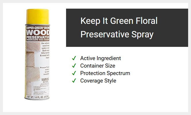 Keep It Green Floral Preservative Spray