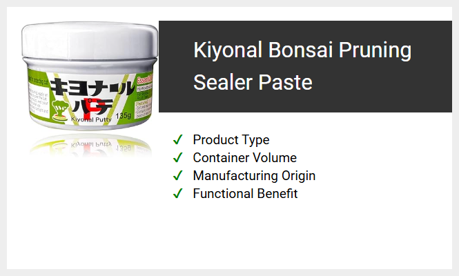 Kiyonal Bonsai Pruning Sealer Paste