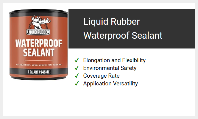 Liquid Rubber Waterproof Sealant