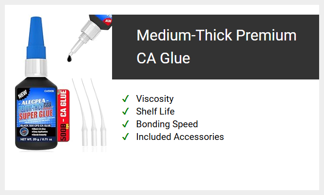 Medium-Thick Premium CA Glue