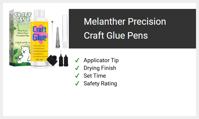 Melanther Precision Craft Glue Pens