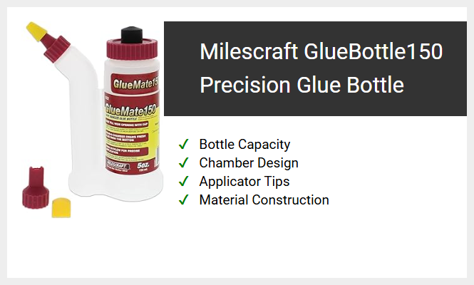 Milescraft GlueBottle150 Precision Glue Bottle