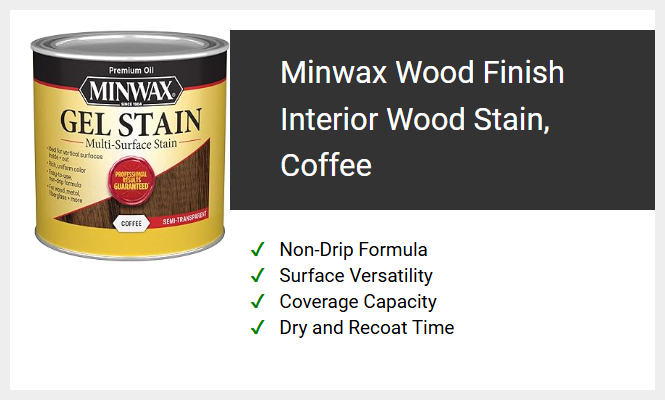 Minwax Wood Finish Interior Wood Stain, Coffee