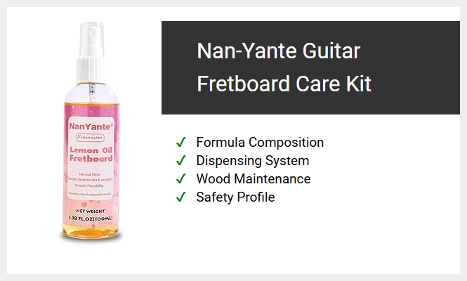 Nan-Yante Guitar Fretboard Care Kit