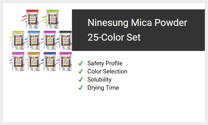 Ninesung Mica Powder 25-Color Set