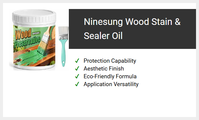 Ninesung Wood Stain & Sealer Oil