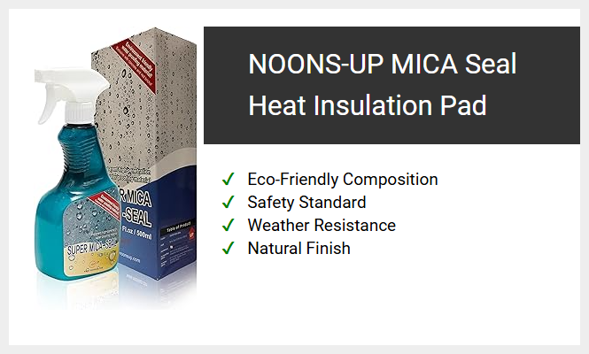 NOONS-UP MICA Seal Heat Insulation Pad