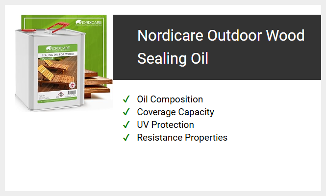 Nordicare Outdoor Wood Sealing Oil